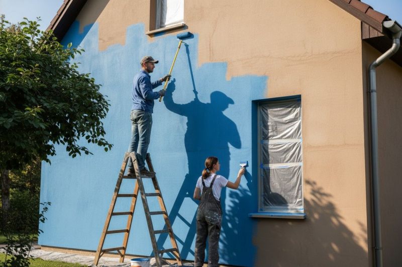 House Limewashing in Arvada, CO
