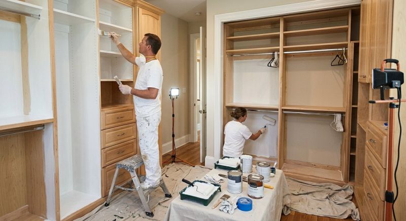 Interior Garage Painting in Waco, TX