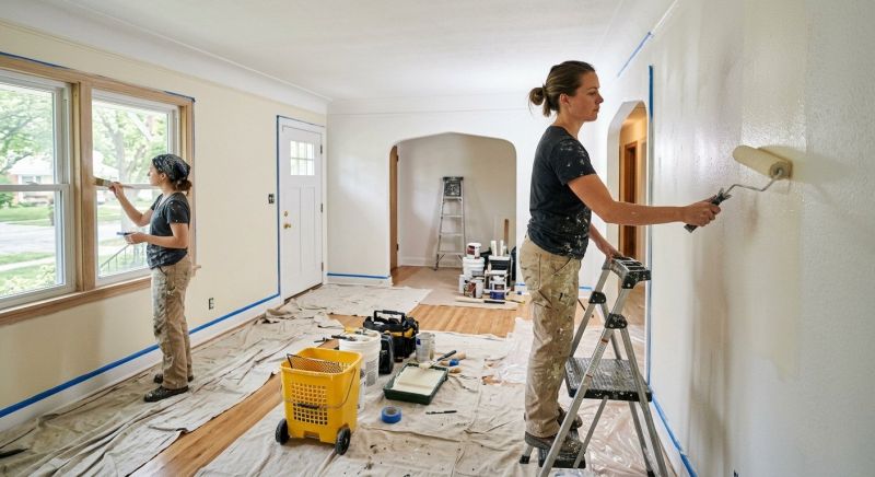 Interior Wall Painting in Waco, TX