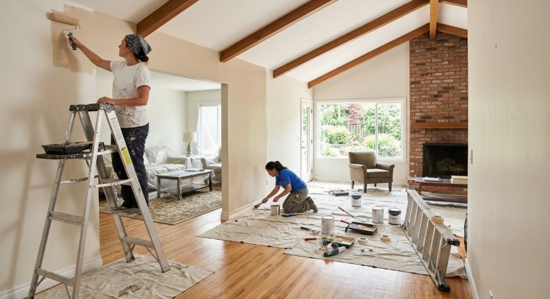 Loft Painting in Waco, TX