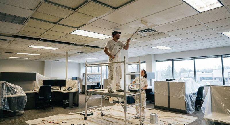 Retail Ceiling Painting in Arvada, CO