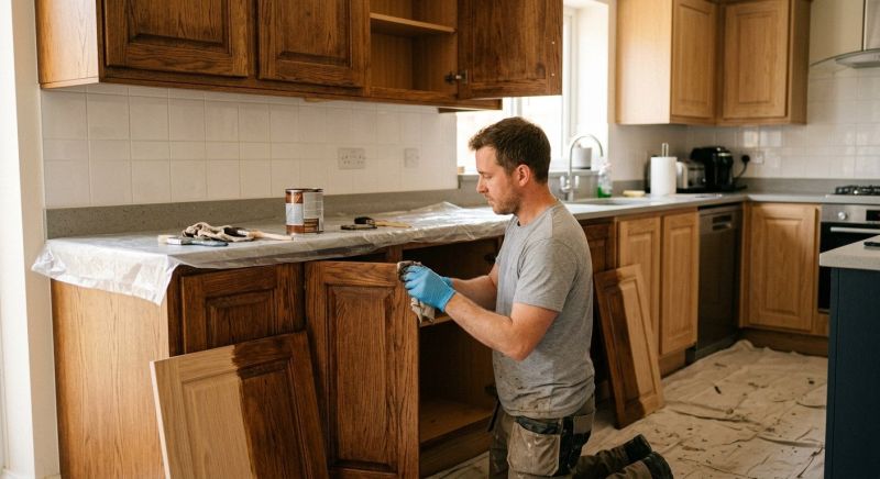 Wood Cabinet Refinishing in Indianapolis, IN
